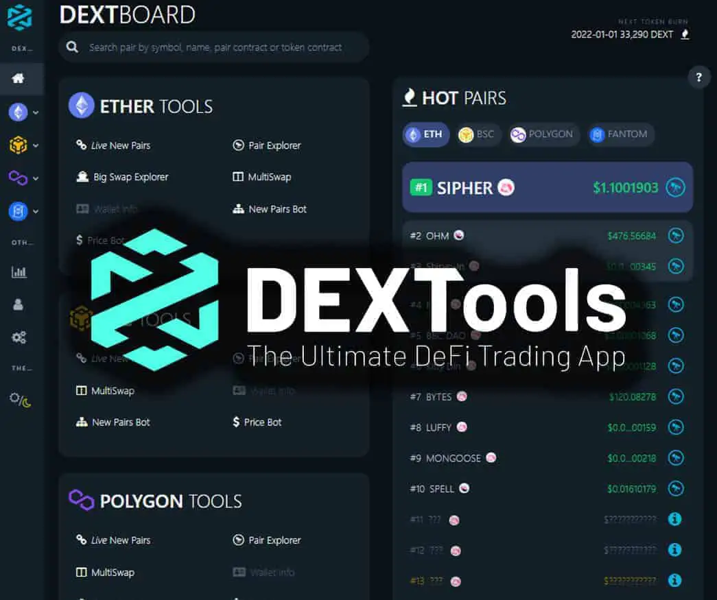 DexTools Trending